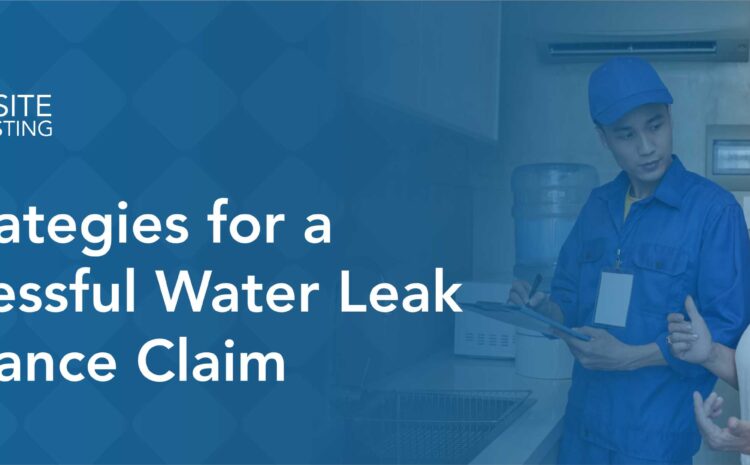  7 Strategies for a Successful Water Leak Insurance Claim