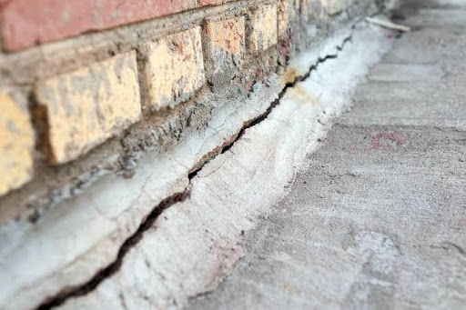 Cracking home foundation