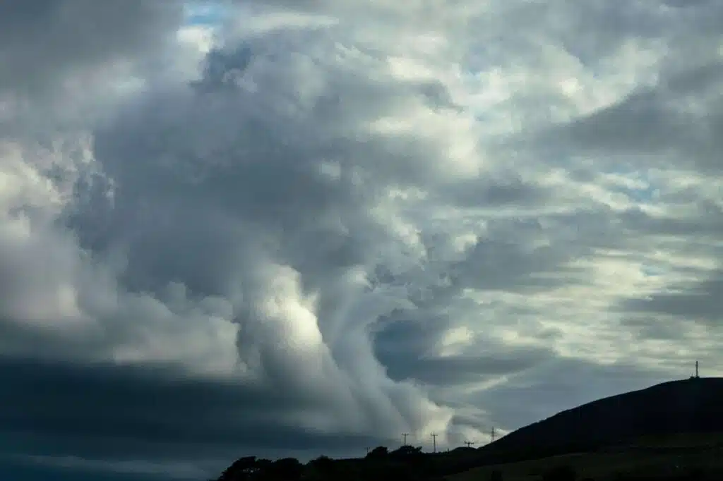 A storm cloud