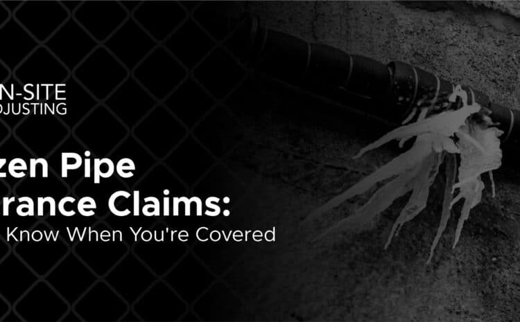 Frozen Pipe Insurance Claims: How to Know When You’re Covered