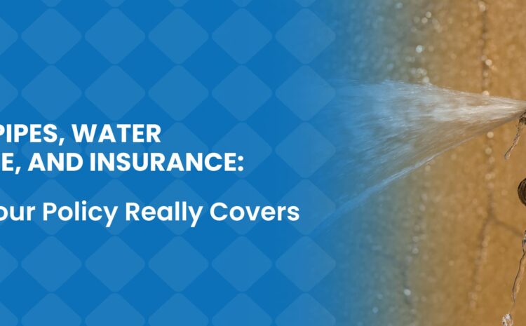 Burst Pipes, Water Damage, and Insurance: What Your Policy Really Covers